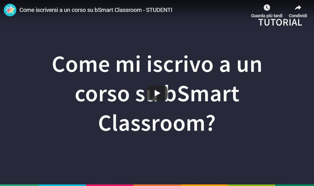 Come si fa ad accedere per la prima volta a un corso [Studente]