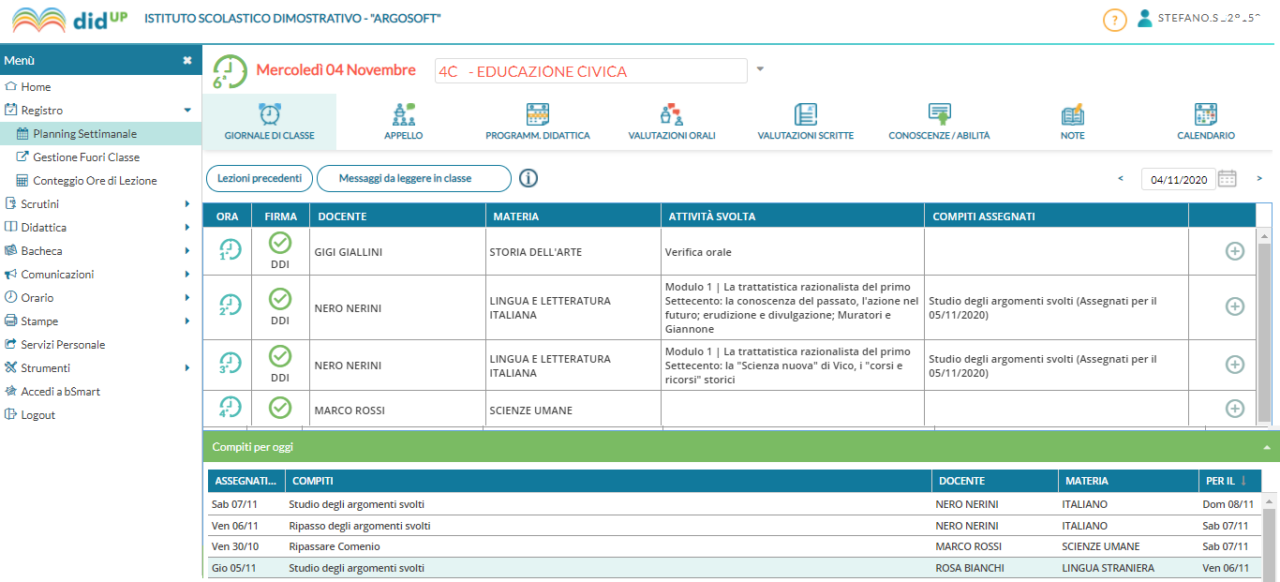 Registro Elettronico | Registro Elettronico Scuola